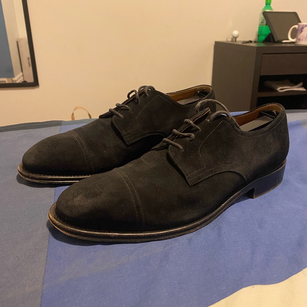 O’Keeffe Luxury Italian Shoes Suede Leather Size US 9